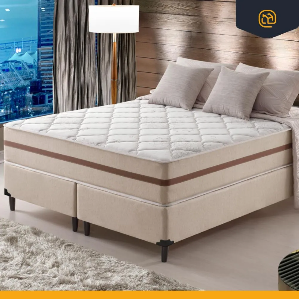 Cama King ambientada